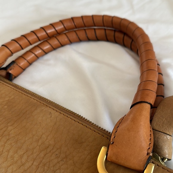 Chloe Marcie Medium Suede Handbag - Picture 6 of 11